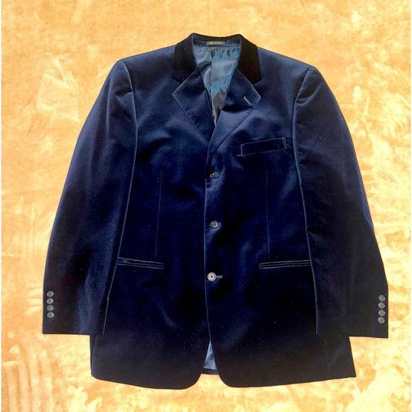 Alfani Other - ALFANI /Men's Slim-Fit Solid Velvet Blazer, Created for Macy's